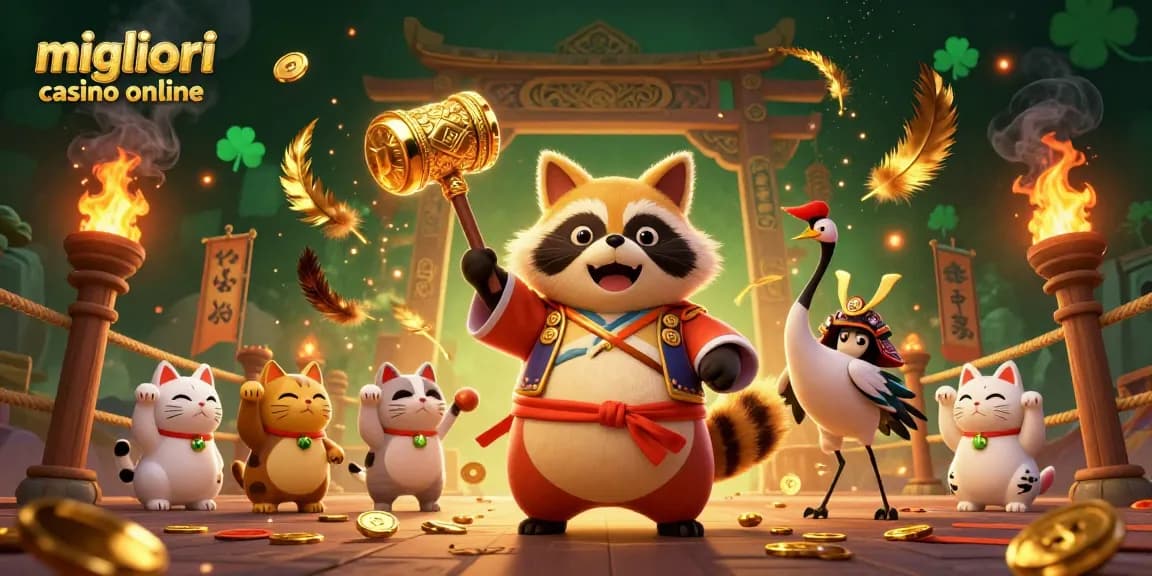 Interagisci con i migliori casinò online in Italia che presentano personaggi 3D dinamici che celebrano la fortuna.