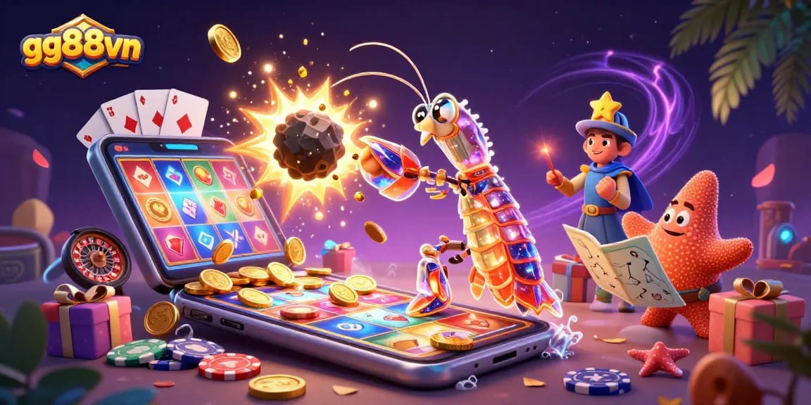 Engage in thrilling gameplay with gg88vn featuring galactic samurai and animated gaming elements.