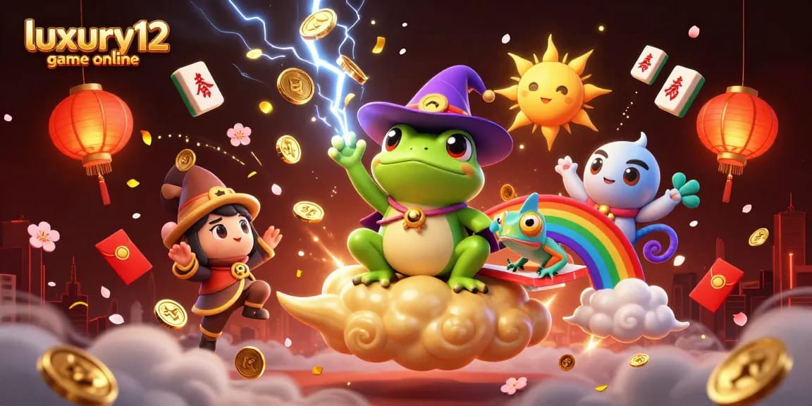 Experience the excitement of the luxury12 game online in an ultra-detailed 3D casino scene.