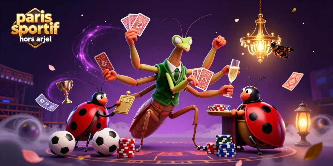Pariez sur les meilleures cotes avec des bookmakers hors ARJEL grâce à cette illustration dynamique.
