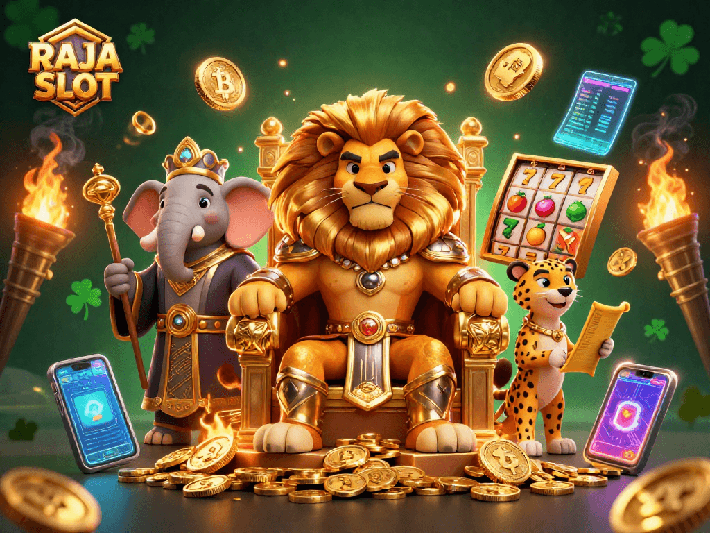 RAJA SLOT memberikan pengalaman bermain slot gacor dengan elemen jackpot dan simbol keberuntungan.