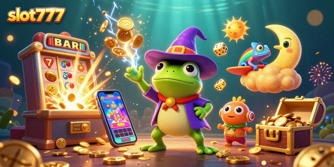 Experience thrilling gameplay with slot777, featuring magical characters and vibrant casino elements.