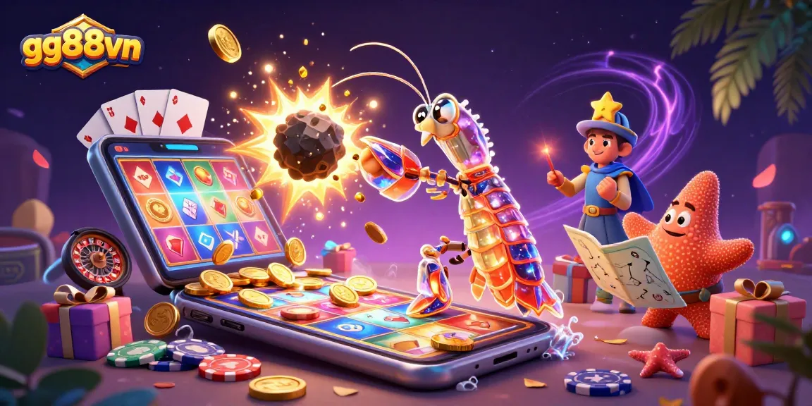 Engage in thrilling gameplay with gg88vn featuring galactic samurai and animated gaming elements.