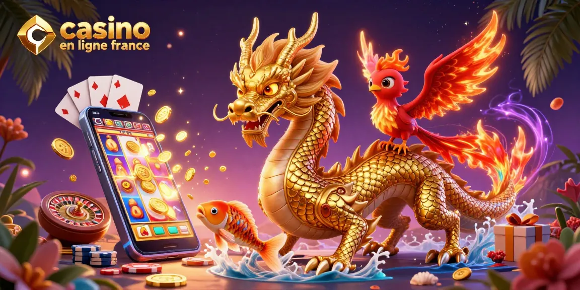 Vivez l'excitation du casino en ligne France avec des éléments de jeu dynamiques et des personnages vibrants.