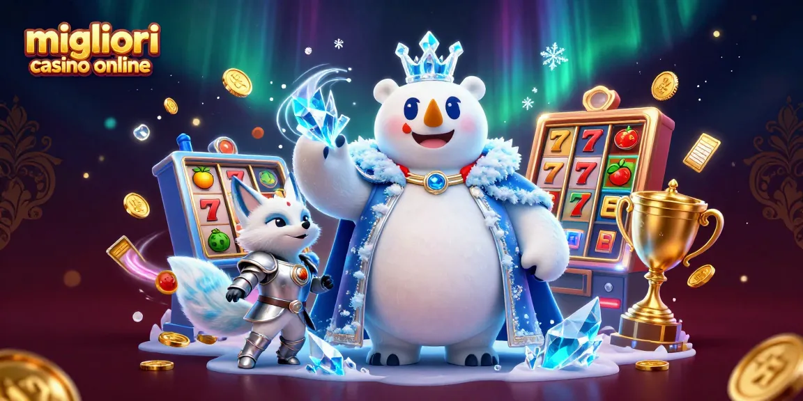 Interagisci con i migliori casino online attraverso vivaci giochi di slot e ricompense in una straordinaria scena 3D.