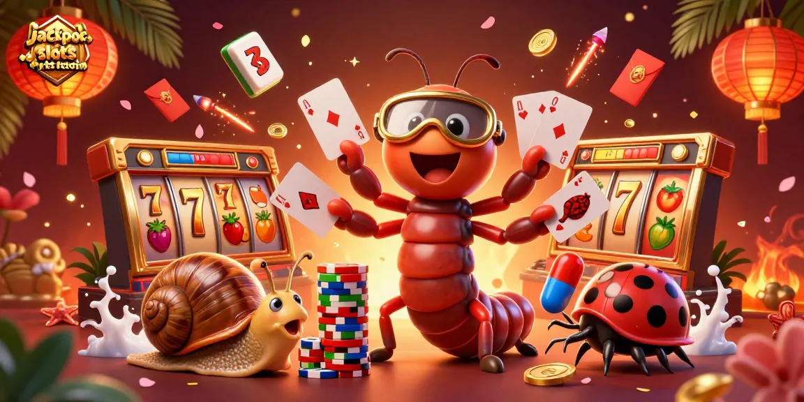 Spin and win with jackpot slots for bitcoin in a vibrant, 3D casino setting.