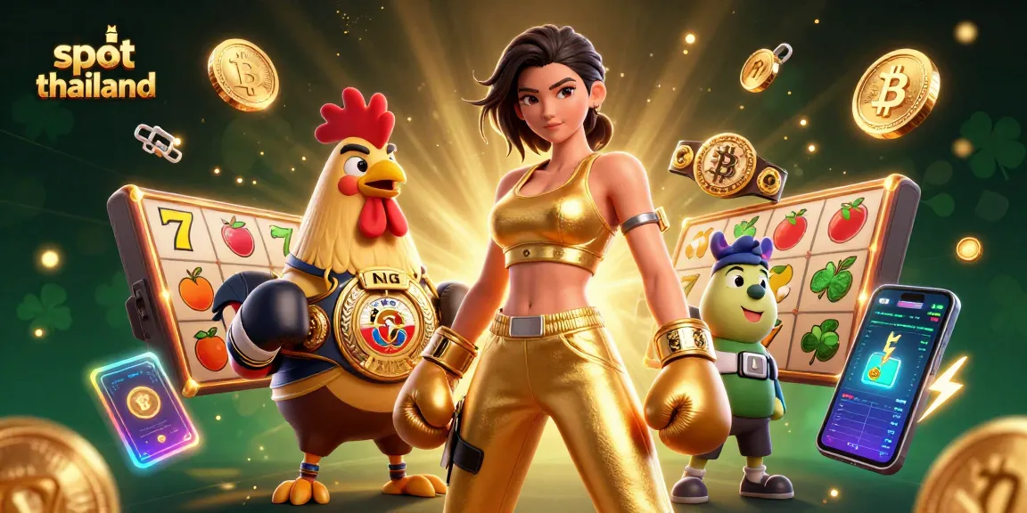 Experience thrilling slot action in Thailand with vibrant visuals and dynamic gaming elements.