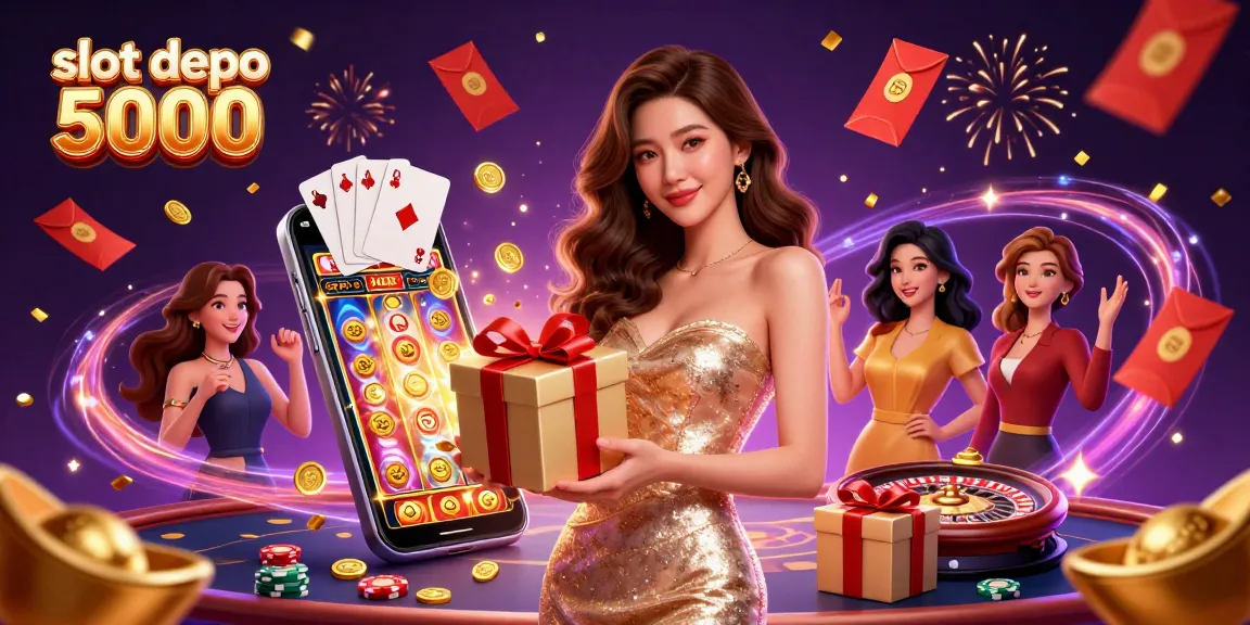 Play exciting games on slot depo 5000, where golden coins and vibrant jackpots await!