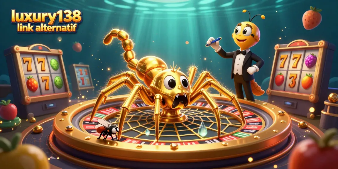 Experience fast-paced gaming action with luxury138 link alternatif surrounded by vibrant slot reels and dynamic symbols.