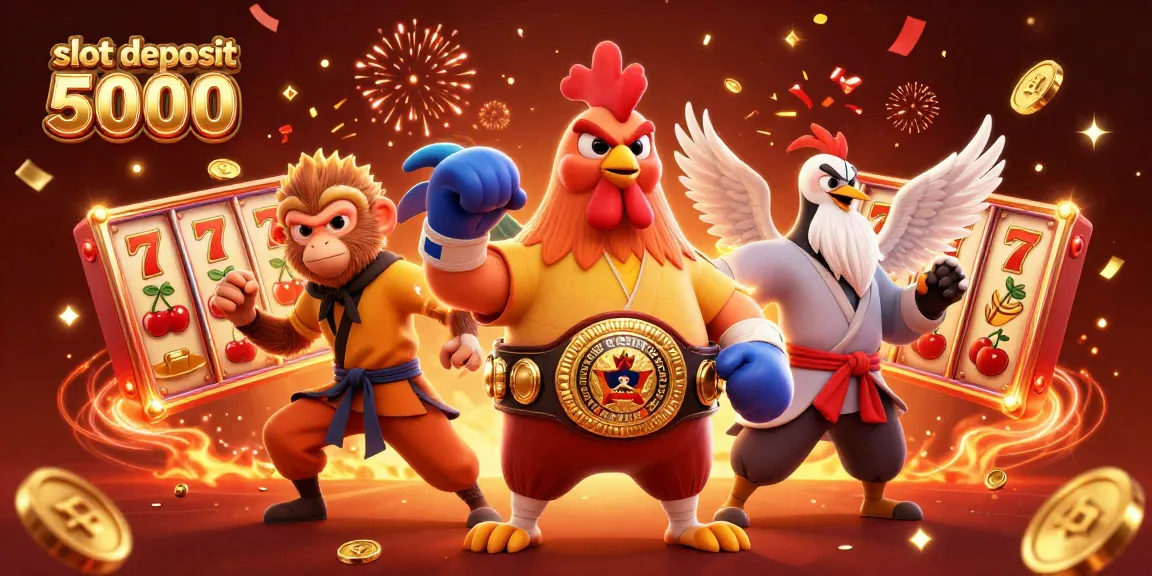 Slot deposit 5000: Menangkan jackpot besar dengan simbol keberuntungan di tengah pesta kasino