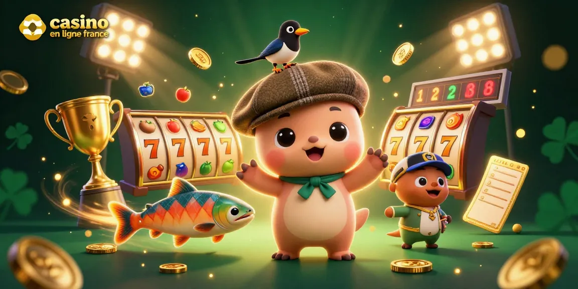 Jouez à des jeux passionnants sur casino en ligne france avec des rouleaux de machines à sous captivants et des personnages vibrants.