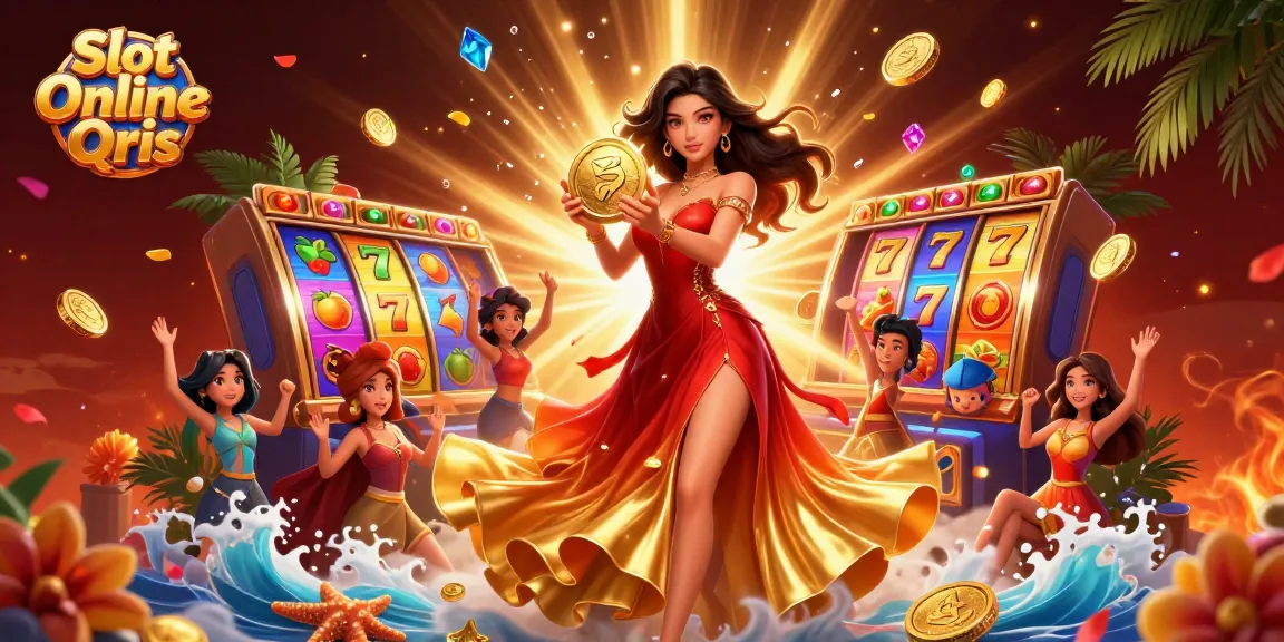 Experience thrilling Slot Online Qris action with vibrant visuals and dynamic game elements.