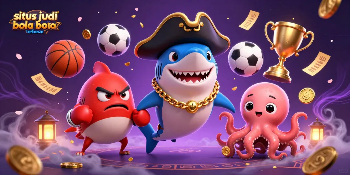 Experience the thrill of situs judi bola terbesar with dynamic betting action and vibrant characters.